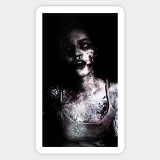 Jill Zombie Sticker